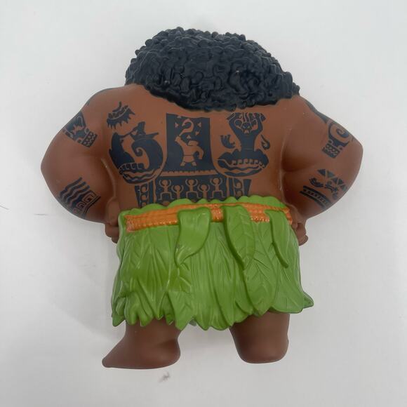 DISNEY Maui Figurine 8" Moana Mega Figure Action Figure Toy The Rock Hard Plasti - Picture 2 of 12
